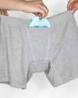 NEW Ultimate Everyday Cotton Boxers (With Pad Holder and Pocket) Variety 3 Pack