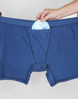 NEW Ultimate Everyday Cotton Boxers (With Pad Holder and Pocket) Variety 3 Pack