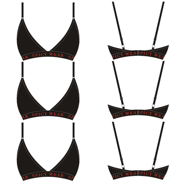 3 Pack: Silky-Soft Bamboo Triangle Bralette