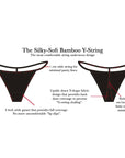 3 Pack: Silky-Soft Bamboo Y-string