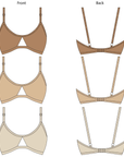 Exclusive Nude Variety Pack: Breathe-Soft Cutout Bralette