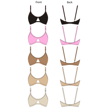 Exclusive Ultimate Variety Pack: Breathe-Soft Cutout Bralette
